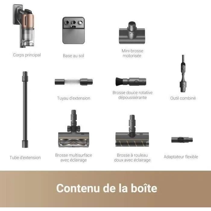 DREAME Z20 - Cordless Broom Vacuum Cleaner - 90 min - 250 AW