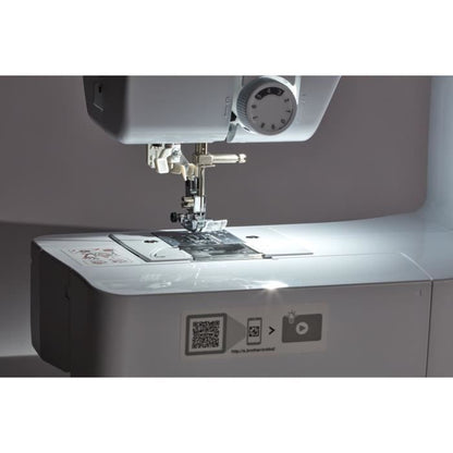 BROTHER - CS10s - Electronic sewing machine - 40 stitches - Needle threading system - LCD display - White