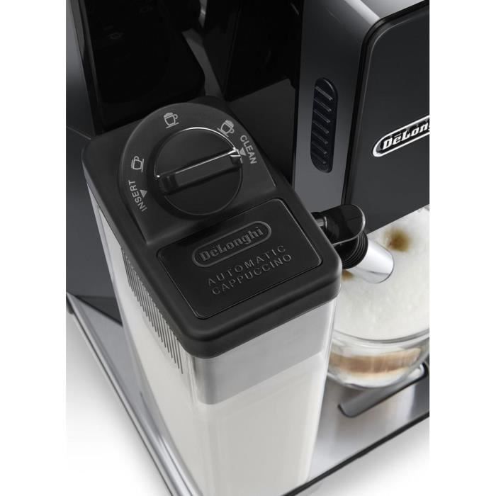 Coffee machine with grinder - DE'LONGHI - ECAM 44.660.B - 1450 W - 400 g of beans - Black
