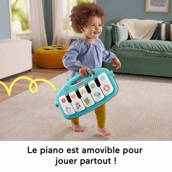 FISHER-PRICE Piano Activity Mat - Musical Activity Mat - Fisher-Price - HWY56