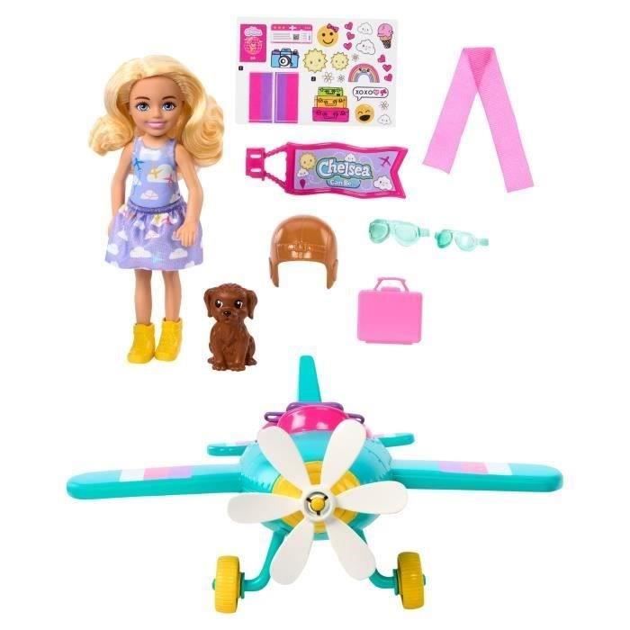 CHELSEA AND HER PLANE - BARBIE - HTK38