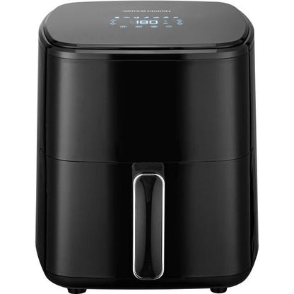 Oil-free fryer  ARTHUR MARTIN - Airfryer 5 L - 1400 W - Touch screen - 7 cooking presets - Black