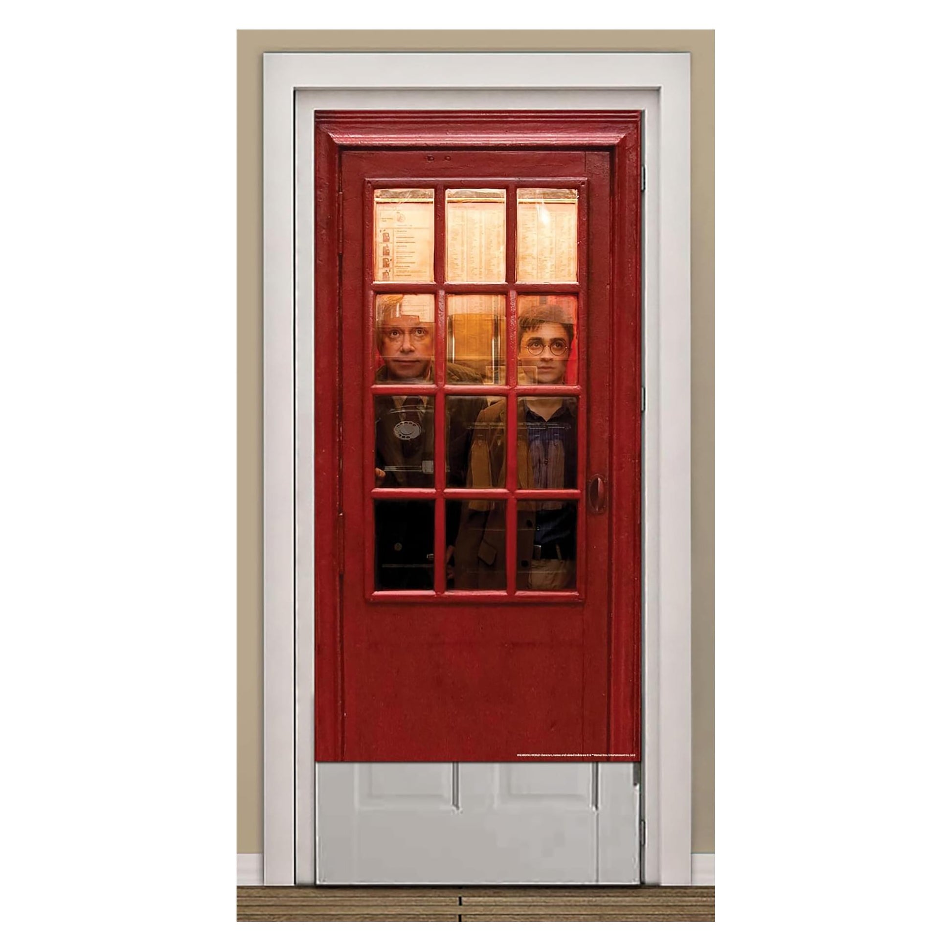 Harry Potter Telephone Booth Door Cover
