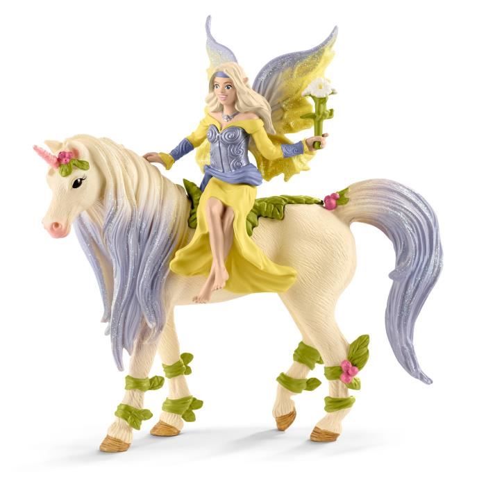 Schleich - Fairy will be with the Flower Unicorn - 70565