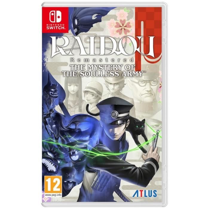 RAIDOU Remastered: The Mystery of the Soulless Army  Nintendo Switch game