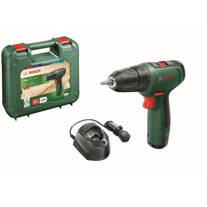 Bosch wireless drill-Easydrill 1200 (delivered with 2 18V-5.5ah + charger batteries)