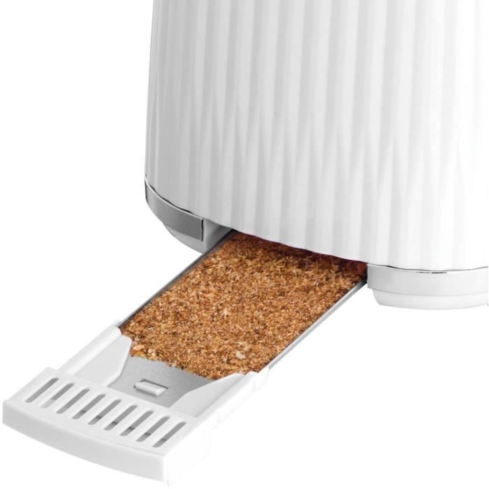 Toaster - RUSSELL HOBBS - EDEN - 800 W - 2 slots - White