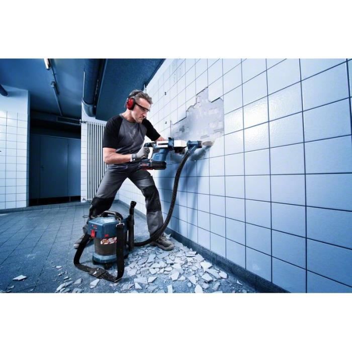 Cordless rotary hammer BOSCH PROFESSIONAL SDSPlus GBH 18V-34 FC, without battery + CoMo + Standard case