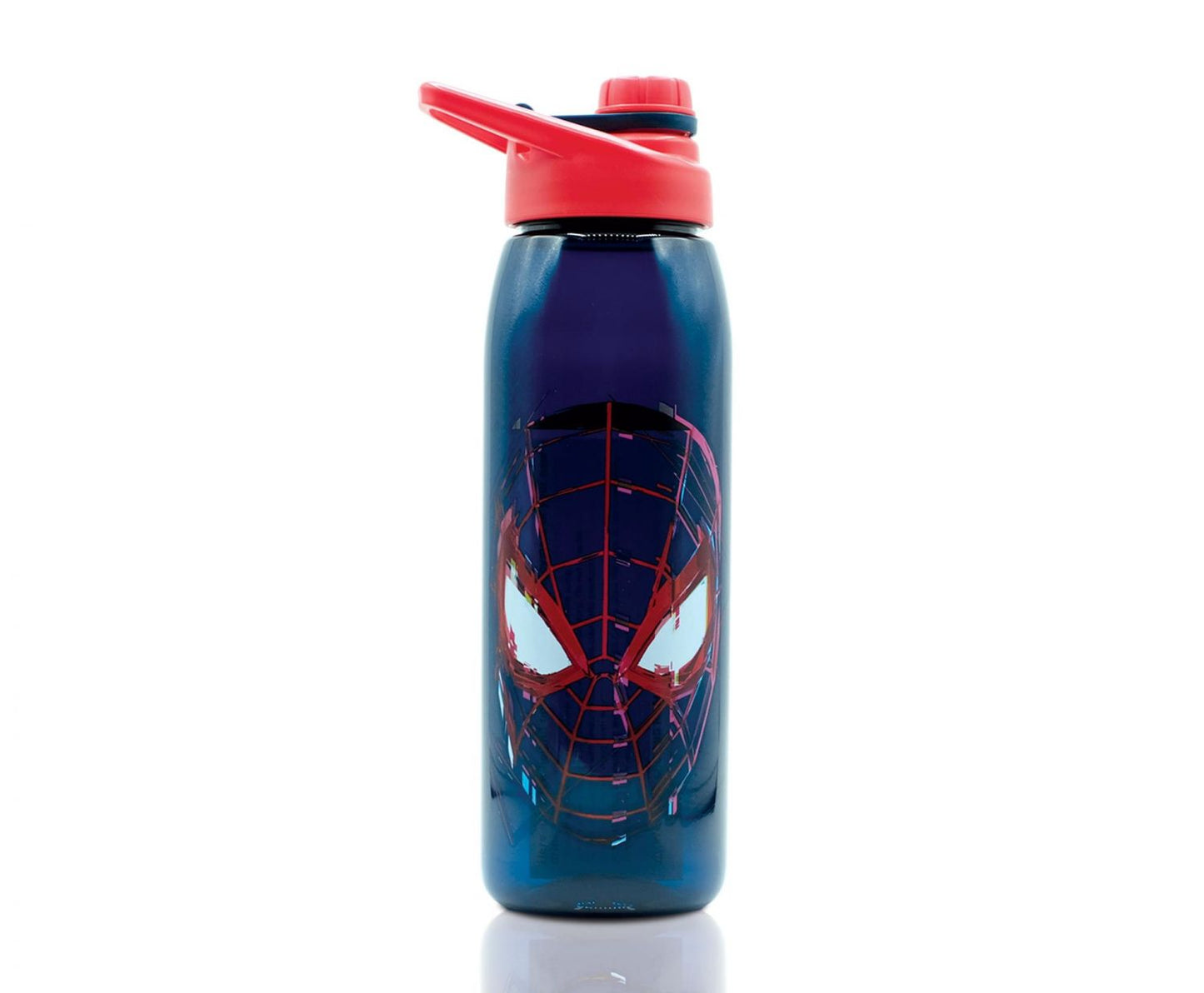 Marvel Spider-Man Miles Morales Plastic Water Bottle | Holds 28 Ounces