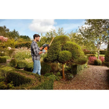 Black+Decker Wire Heights 500 W BEHTS301-QS 50 cm with 2 handles and guard-Asymmetrical blade Escarting 22 mm