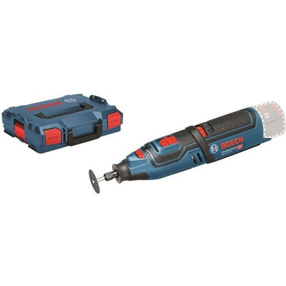 BOSCH PROFESSIONAL ROTARY MULTIFUNCTIONAL TOOL cordless 12V GRO 12V-35 solo Click & Go, L-BOXX