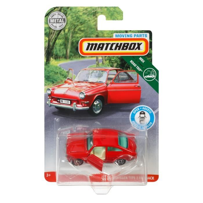 MATCHBOX Vehicles with Movable Parts (random model) - 3 years and +
