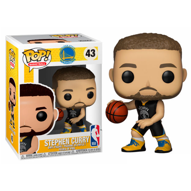 POP figure NBA Warriors Stephen Curry