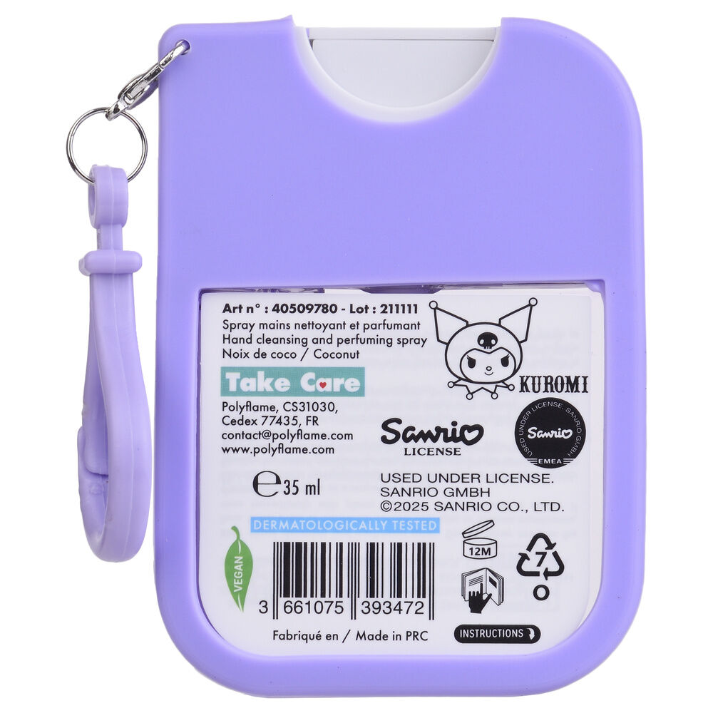 Hello Kitty Kuromi Hand sanitiser spray