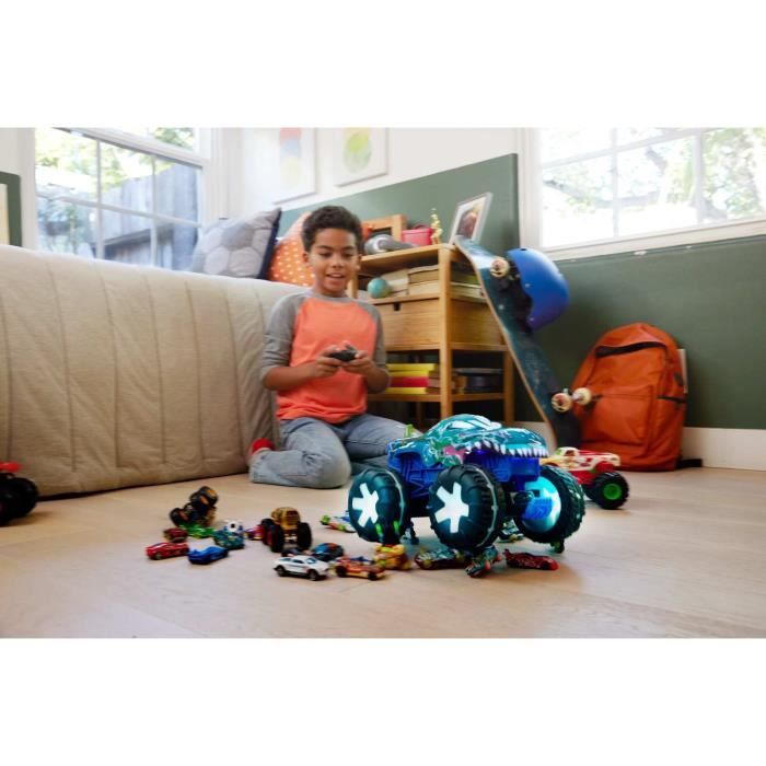 Hot Wheels Monster Trucks-Mega-Wrex-1/15 Scale Remote Control Vehicle JBD90