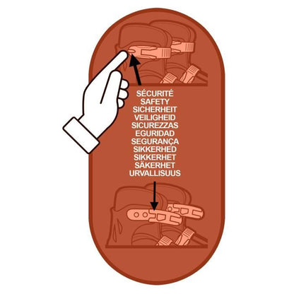 THE QUEEN OF SNOW II Adjustable Inline Skates - Size 30-33