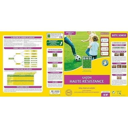 Turf - BHS - High resistance 1KG - Intensive use