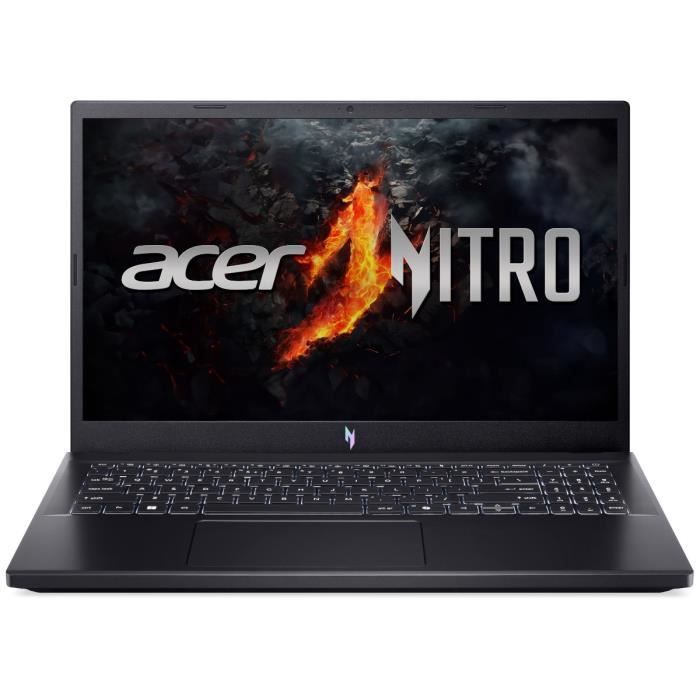 Gaming Laptop PC -ACER -Nitro V 15 ANV15-41-R85W -15.6 FHD 144Hz IPS -Ryzen 5 7535HS -RAM 16GB -512GB SSD -RTX 4050 -Without windows