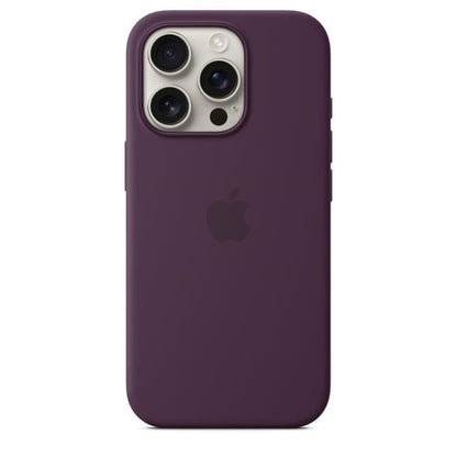 APPLE iPhone 16 Pro - Silicone Case with MagSafe - Plum