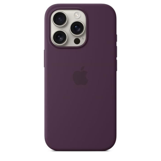 APPLE iPhone 16 Pro - Silicone Case with MagSafe - Plum