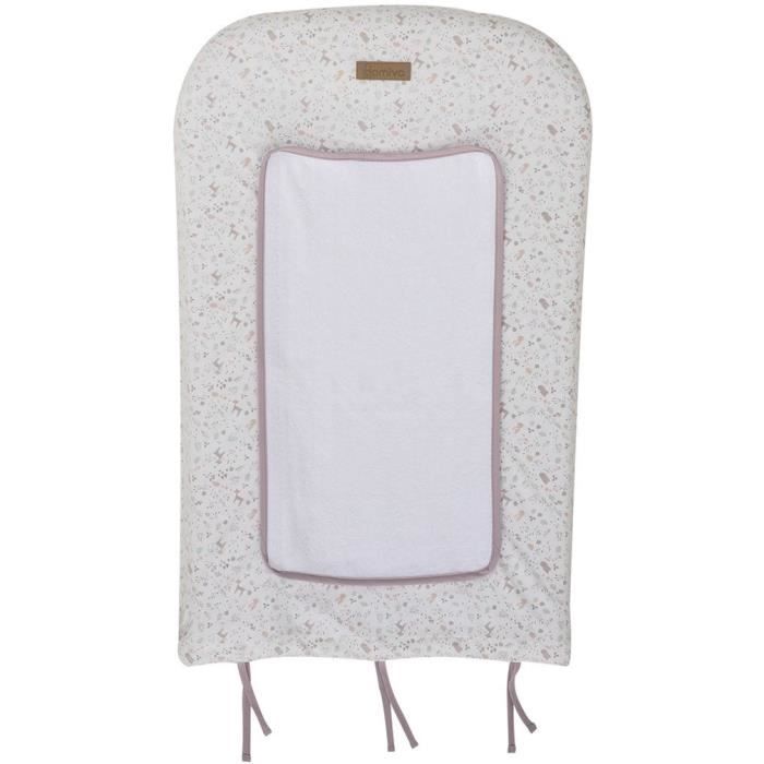 Changing mat + Cover with 1 waterproof sponge - DOMIVA - LILAC