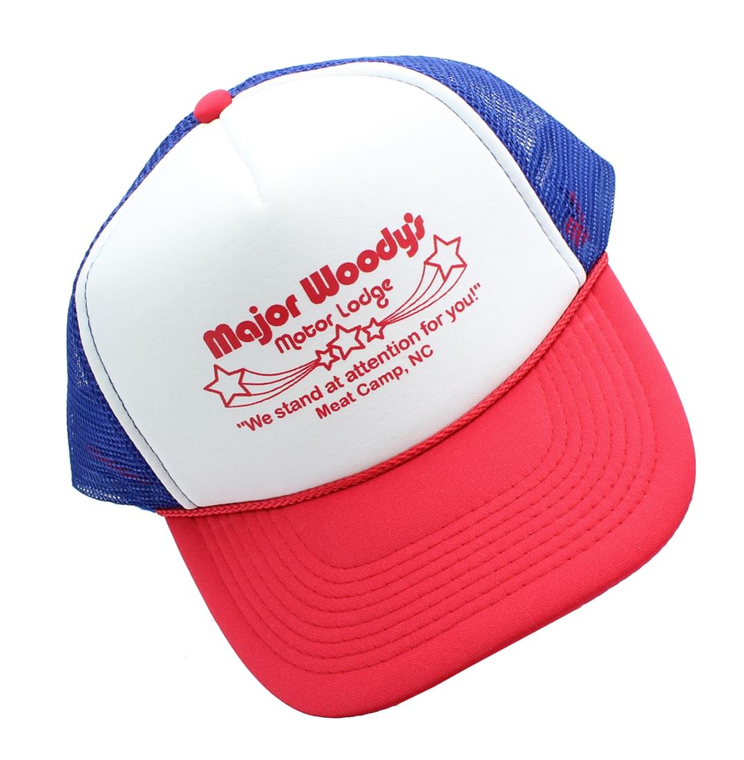 Kitsch on the Rocks Major Woody's Foam Adult Trucker Cap