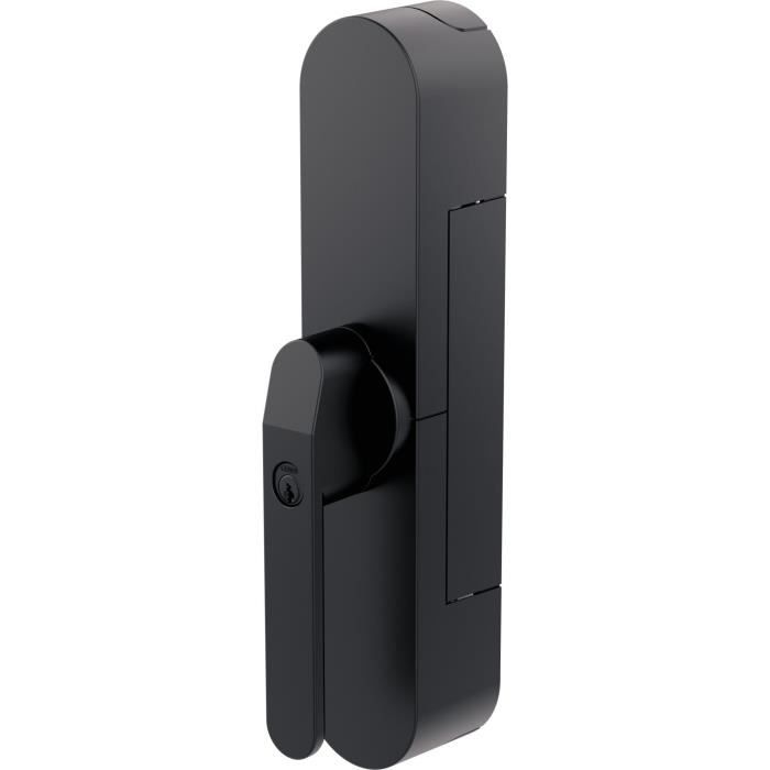 Terrace door security lock - ABUS - WINTECTO One FCA4100 BK - SmartX technology, 3D alarm sensor