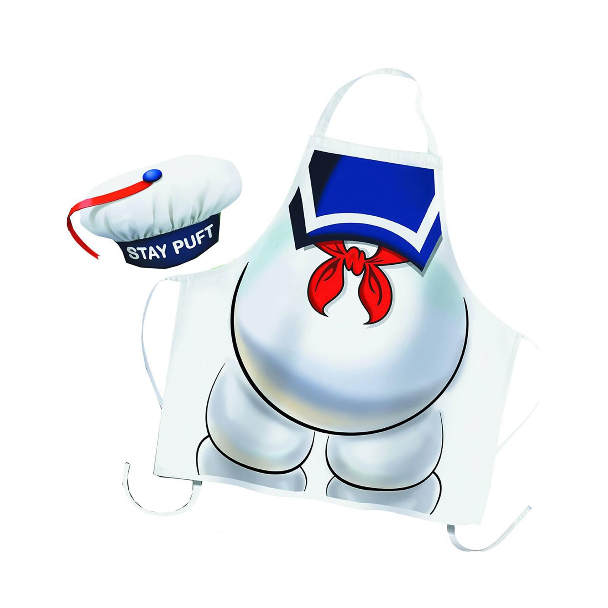 Ghostbusters Stay Puft Apron and Chef Hat