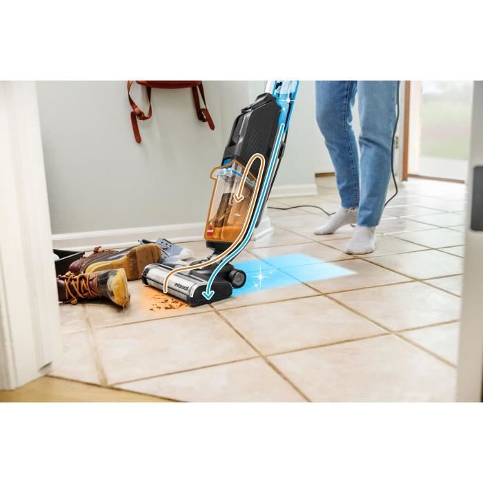 NEW BISSELL CrossWave HF2 Select - 3 in 1 wired multifunction vacuum cleaner - Suction / Washing / Drying - Self-cleaning function