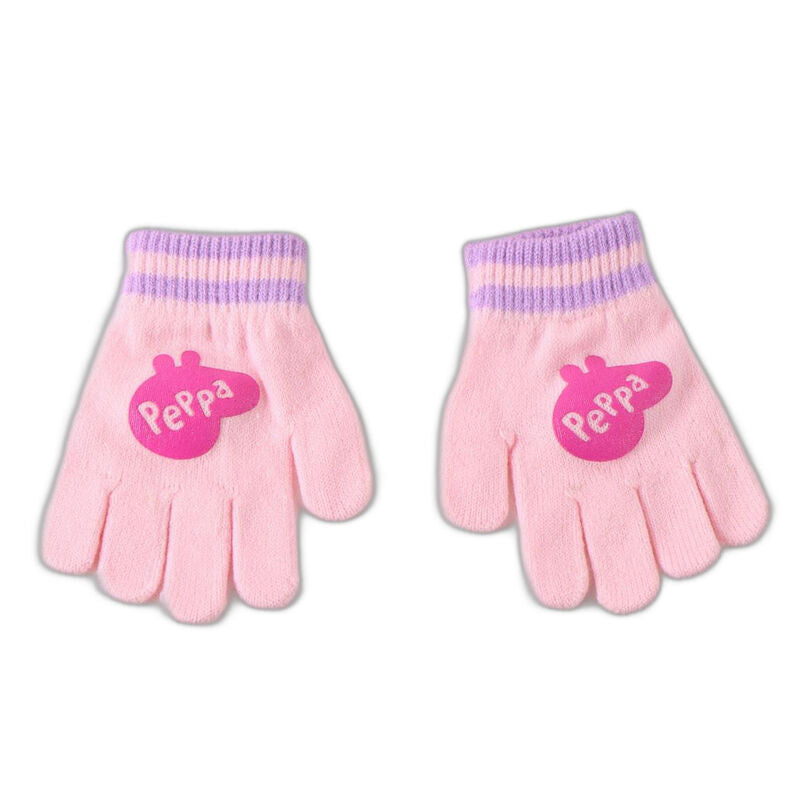 Peppa Pig winter set snood hat gloves