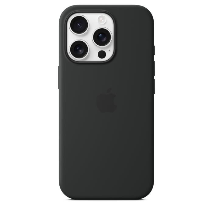 APPLE iPhone 16 Pro - Silicone Case with MagSafe - Black