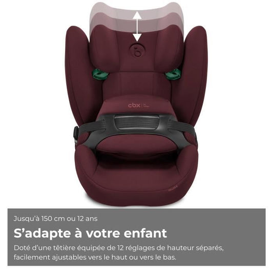 CBX BY CYBEX - Car seat Gr. 1/2/3 Pallas B i-Size Rumba Red-Dark Red - Red