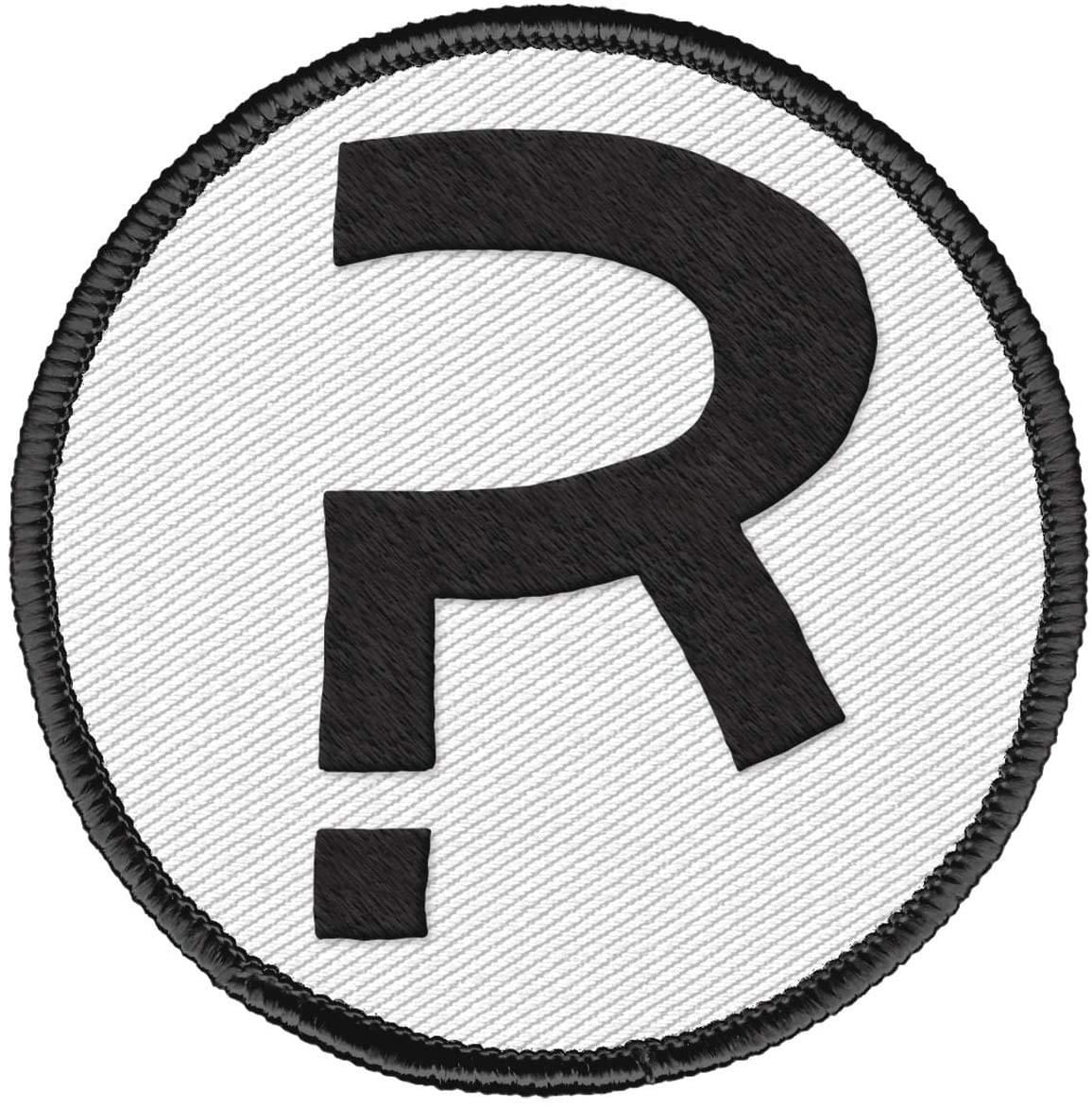 Umbrella Academy Rumor R Logo 2.5 Inch Fabric Patch