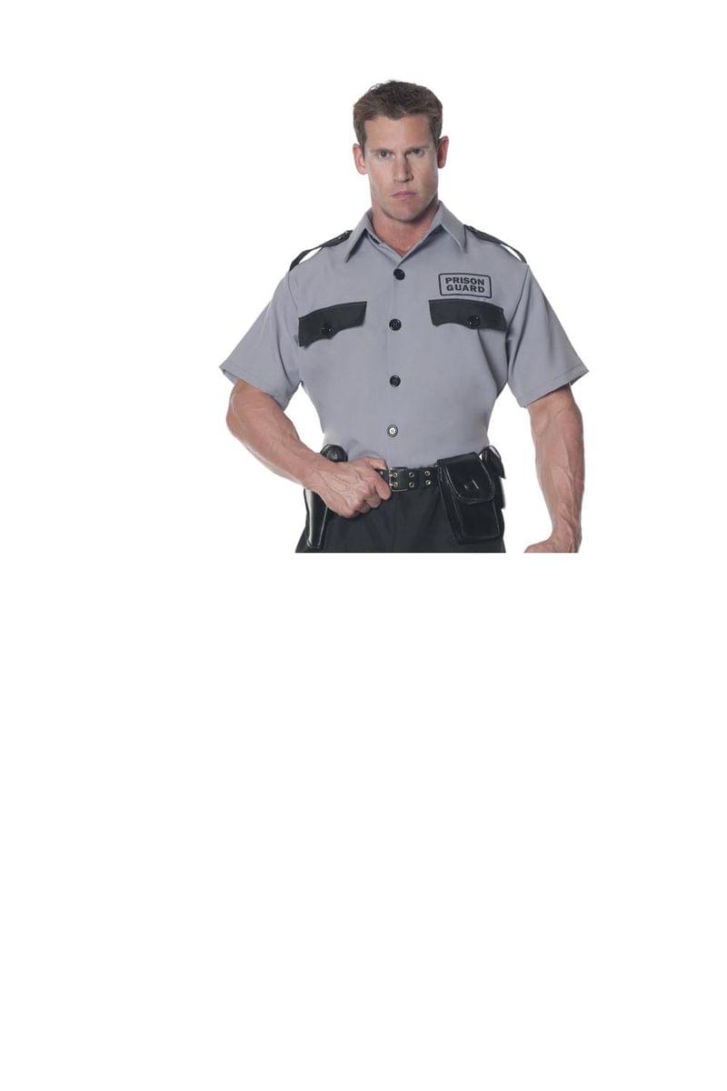 Prison Guard Shirt Costume Adult X-Large