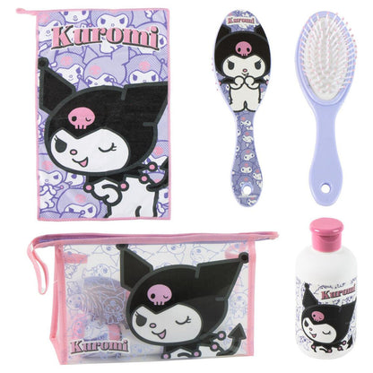 Hello Kitty Kuromi toiletries bag set