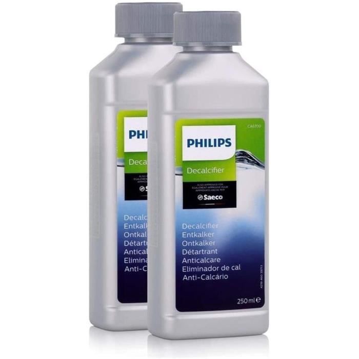Special espresso machine descaler - PHILIPS - CA6700/22 - Pack of 2 bottles of 250 ml