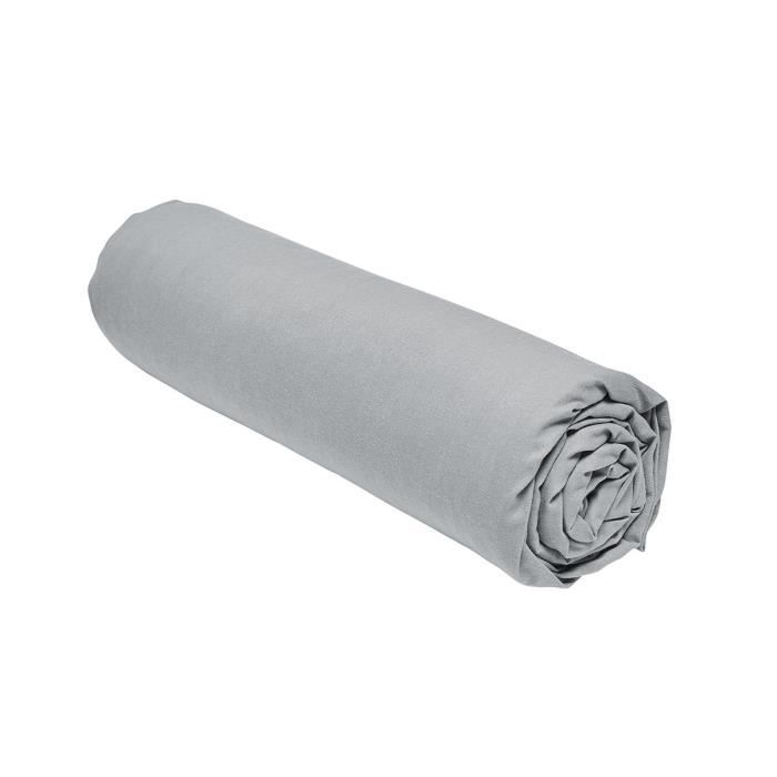 TODAY ESSENTIAL TODAY CHARG - 90 x 190 cm - 1 person - 100% UNE COTTON - Steel