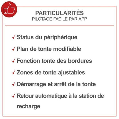 Scheppach RoboCut XL600 Connected Robot Lawn Mower 600m2 with Charging Station | Up to 600 m² | Rain Sensor | WiFi & BT