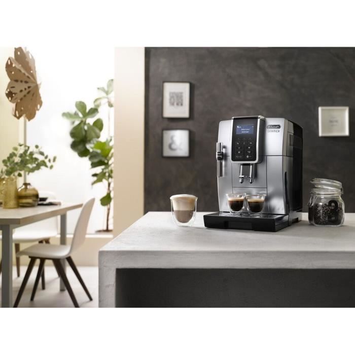 Delonghi Ecam 350.35.SB Expresso Dinamica Screening 4 Recipes - Silver
