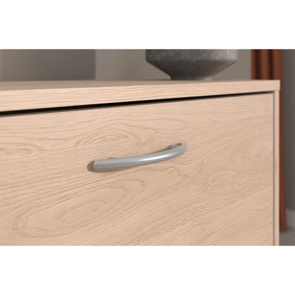 Shoe cabinet with 2 flaps - EASY LIFE - Oak - 66.5 x 78.5 x 25.1 - PARISOT