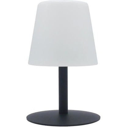 LUMISKY Cordless Standy Mini Rock LED table lamp - H 25 cm - Gray and white