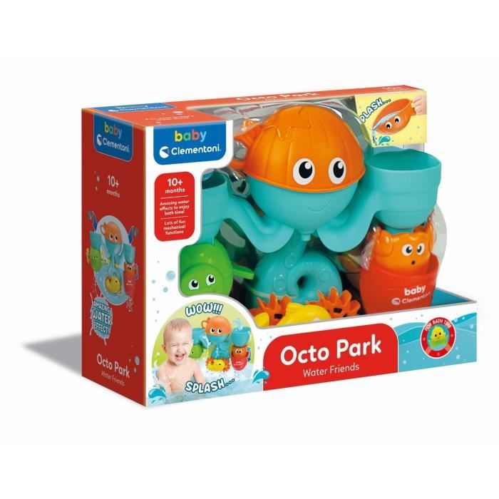 Clementoni - Baby bath toy - My aquatic activity center