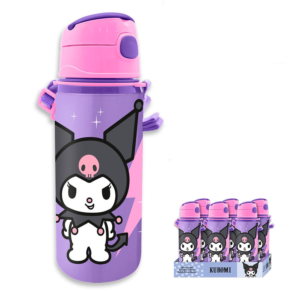 Hello Kitty Kuromi aluminium bottle 600ml