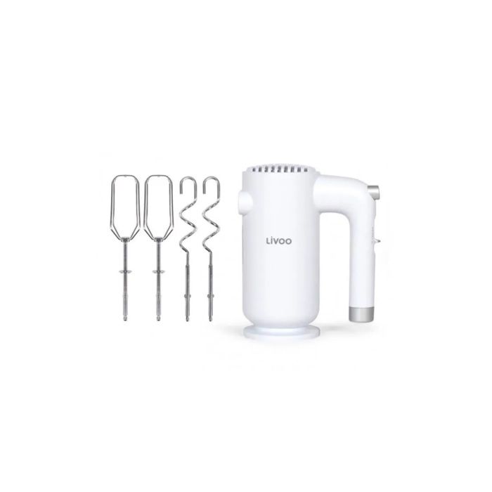 Electric mixer - LIVOO - 250 W - 5 speeds and turbo function - White