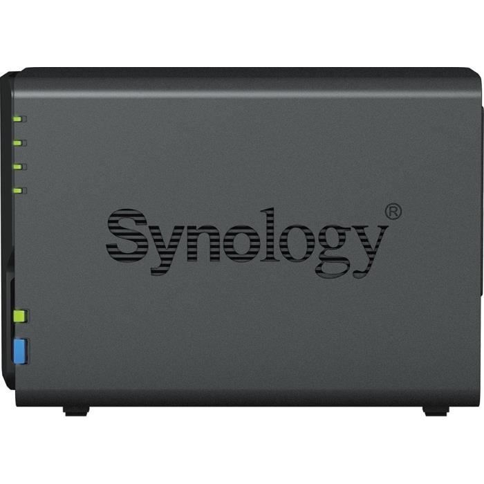 Synology DS223 storage server - 2 bays - 2 GB DDR4