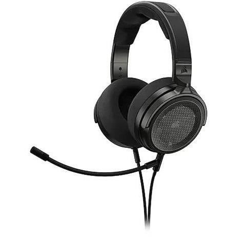 CORSAIR VIRTUOSO PRO Open Wired Gaming and Streaming Headset - Graphene - Black - Headband