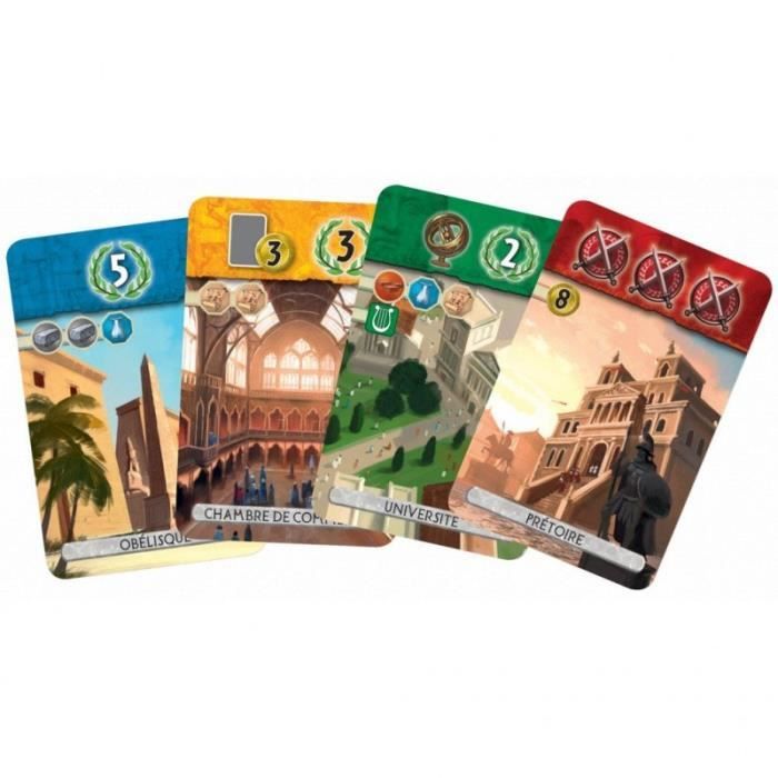 ASMODEE - 7 Wonders Duel - Standalone Game for 2 Players - Board Game