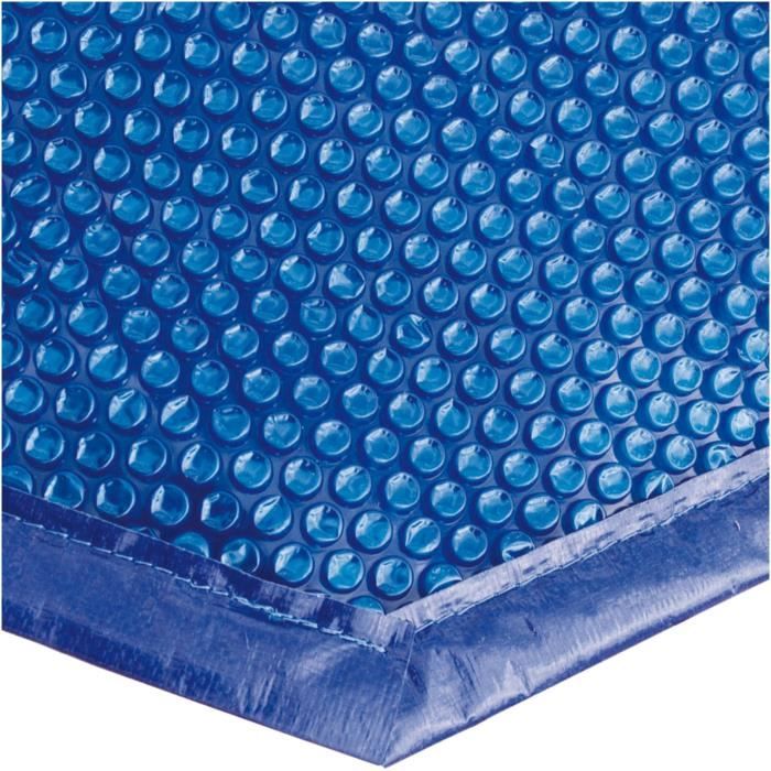 Bubble cover for wooden swimming pool - UBBINK - Rectangular 350x650 - Blue - 400 microns