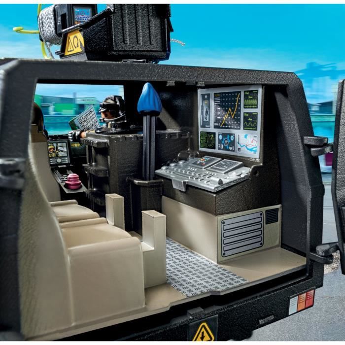 PLAYMOBIL 71144 Special Forces Intervention Vehicle - Police Officers - City Action - Elite Unit
