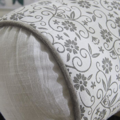 Polochon Cushion - TODAY - CHARME - Capucine Chalk Print - 45 x 15 cm